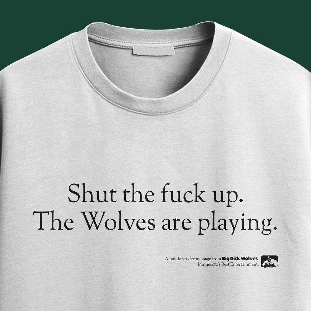 Public Service Announcement - STFU T-shirt